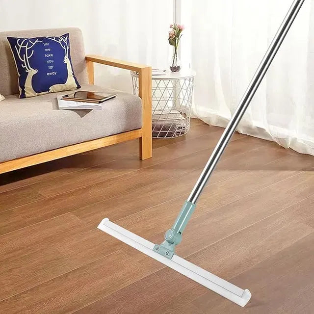 2 in 1 Floor Cleaner Brush Multifunction Magic Broom,Silicone Floor Squeegee Broom